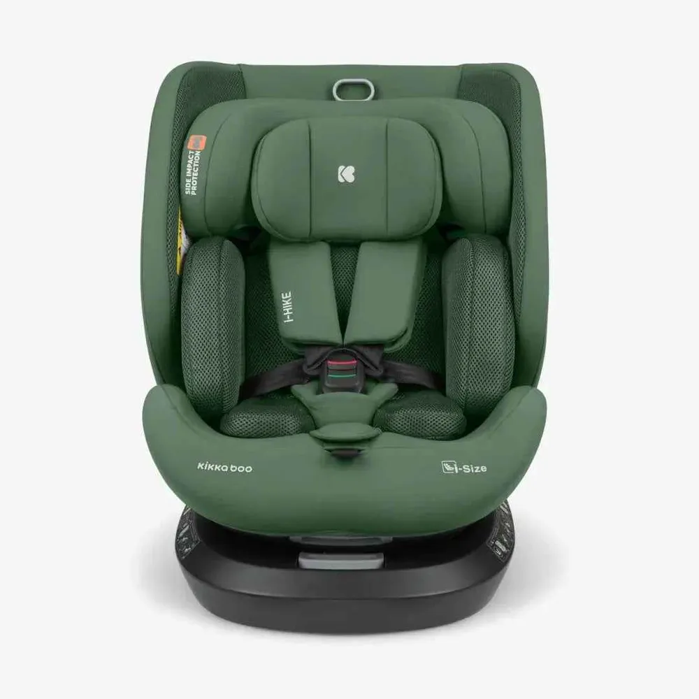 KikkaBoo® Dječja autosjedalica 360° i-Hike i-SIZE (40–150 cm) Army Green 2025