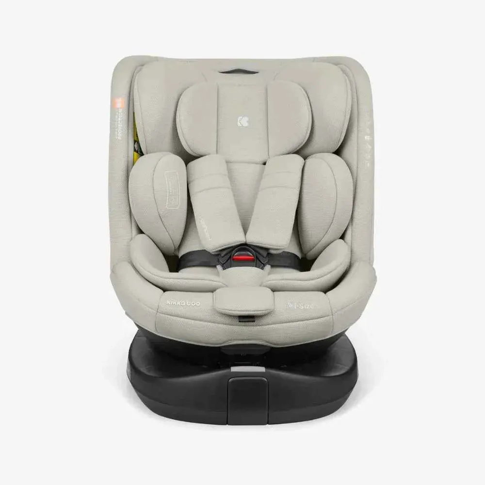 KikkaBoo® Dječja autosjedalica 360 i-Round i-SIZE (40-150 cm) Light Grey