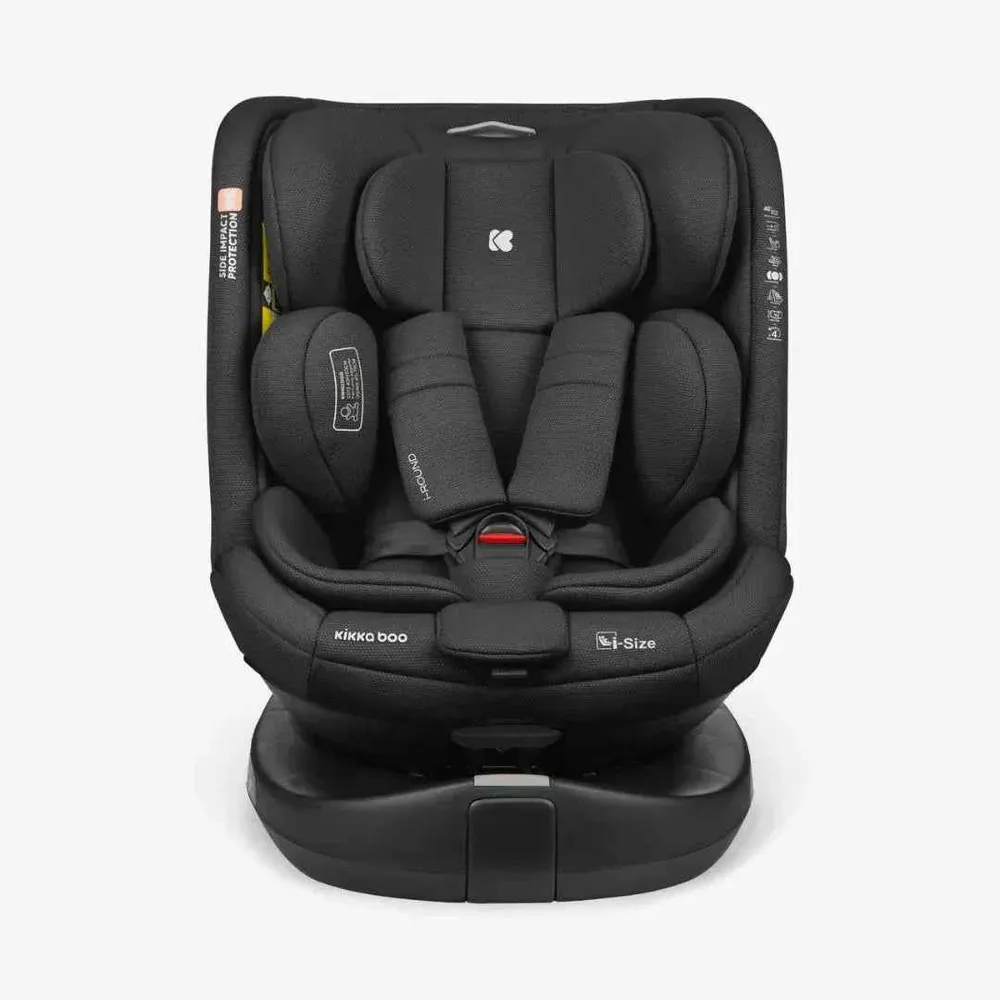 KikkaBoo® Dječja autosjedalica 360 i-Round i-SIZE (40-150 cm) Black