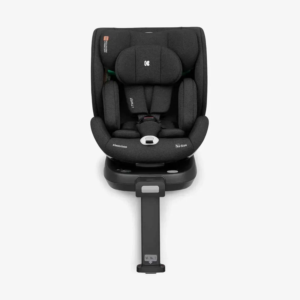 KikkaBoo® Dječja autosjedalica 360° i-Twist i-SIZE (40-150 cm) Black