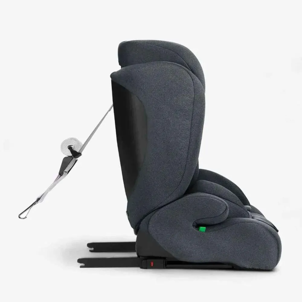 KikkaBoo® Dječja autosjedalica i-Cross i-SIZE (76-150 cm) Dark Grey