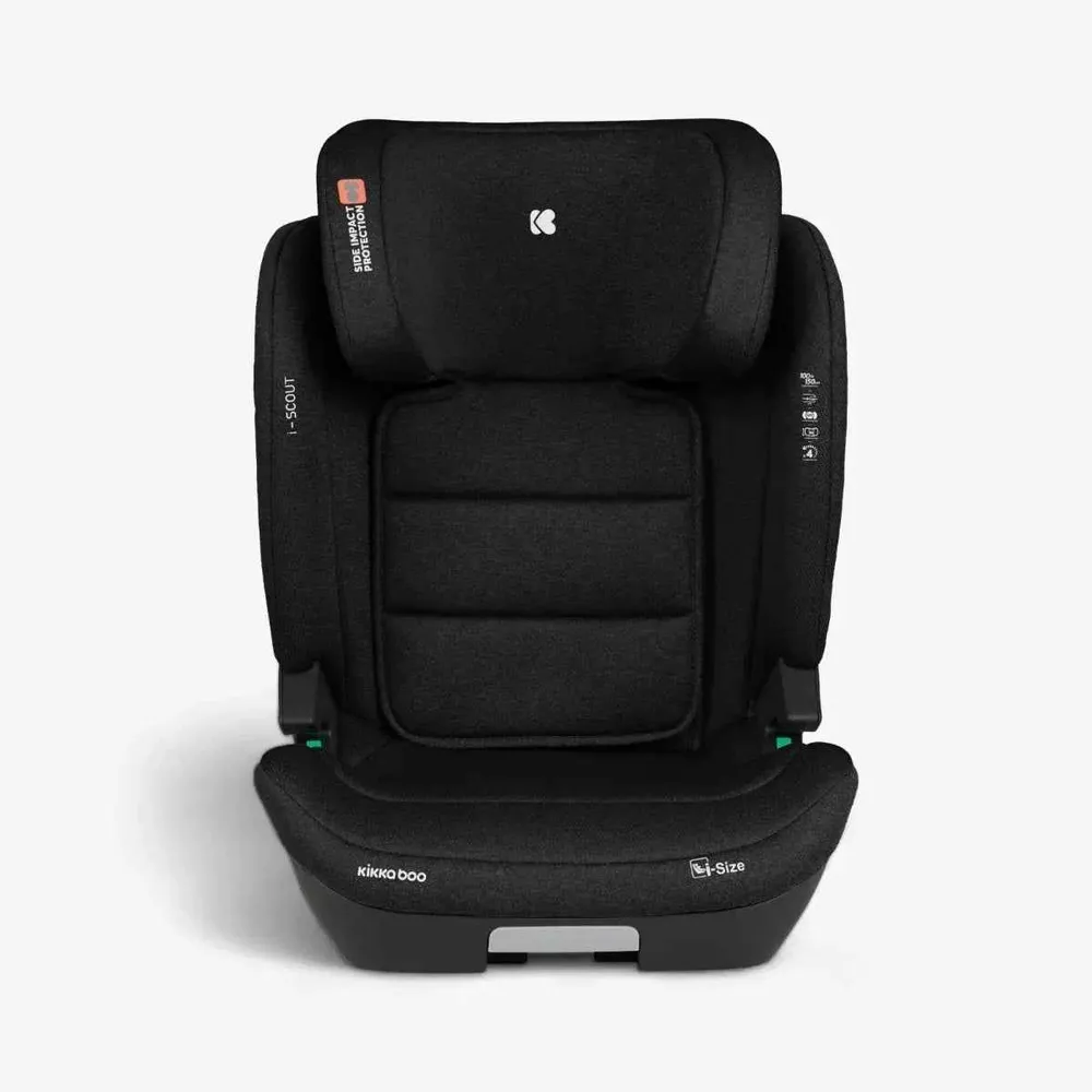KikkaBoo® Dječja autosjedalica i-Scout i-SIZE (100-150 cm) Black