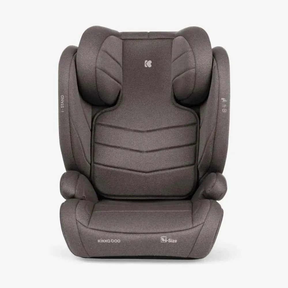 KikkaBoo® Dječja autosjedalica i-Stand i-SIZE (100-150 cm) Brown