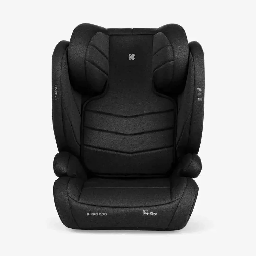 KikkaBoo® Dječja autosjedalica i-Stand i-SIZE (100-150 cm) Black