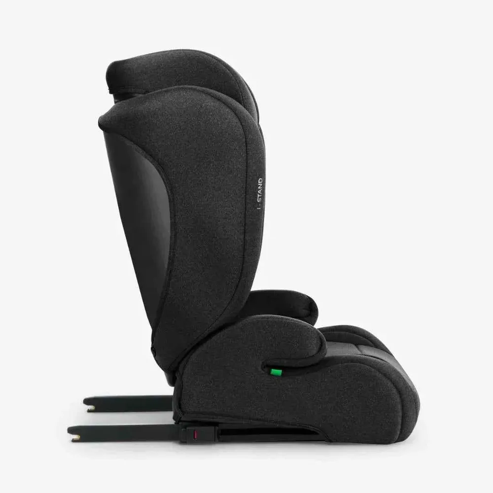 KikkaBoo® Dječja autosjedalica i-Stand i-SIZE (100-150 cm) Black