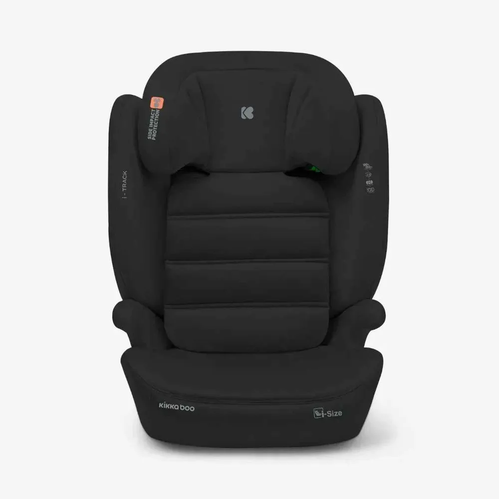 KikkaBoo® Dječja autosjedalica i-Track i-SIZE (100-150 cm) Black
