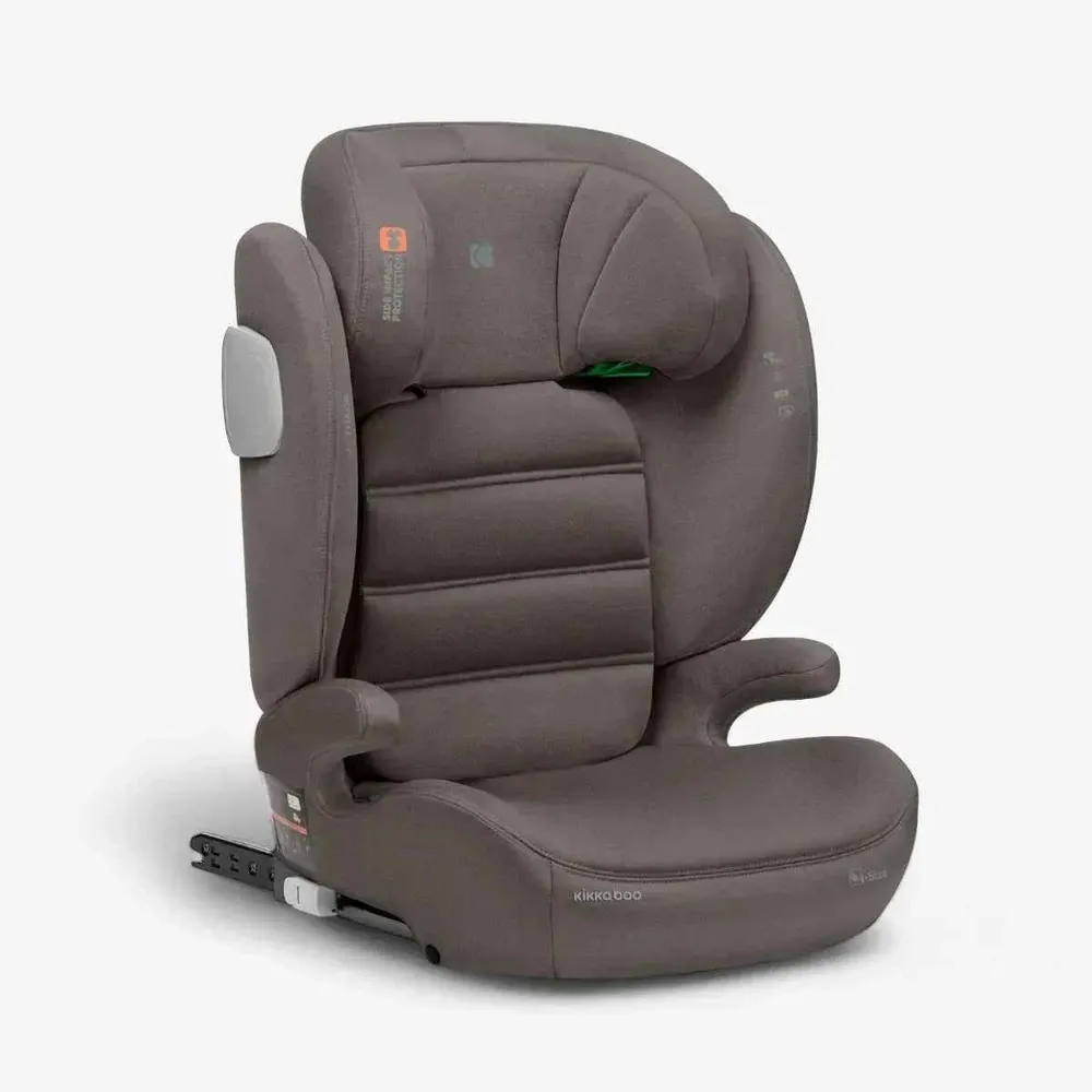 KikkaBoo® Dječja autosjedalica i-Track i-SIZE (100-150 cm) Brown