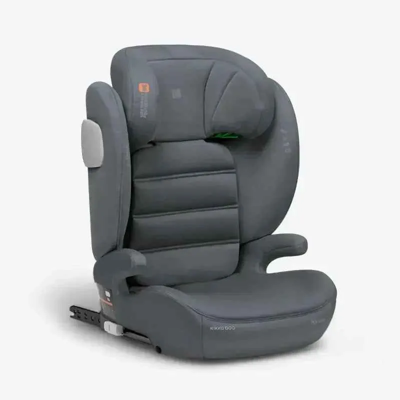 KikkaBoo® Dječja autosjedalica i-Track i-SIZE (100-150 cm) Dark Grey