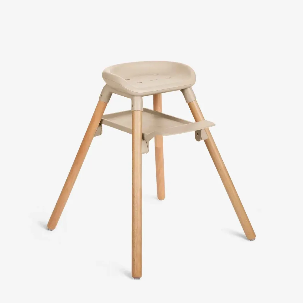 KikkaBoo® Dječja hranilica 3u1 Woody Beige