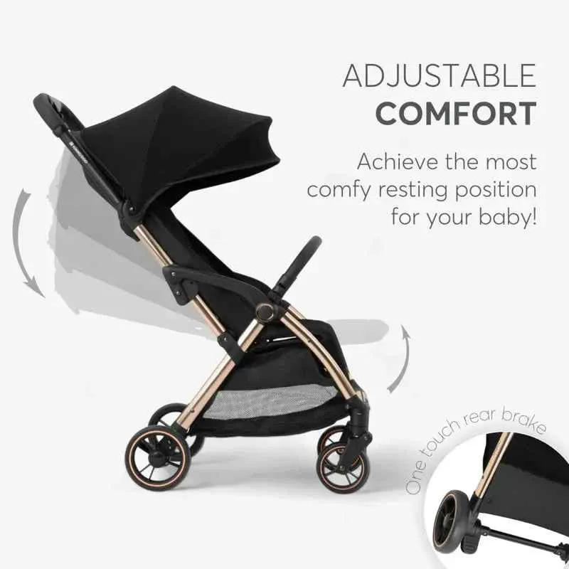 KikkaBoo® Dječja kolica Eden Black