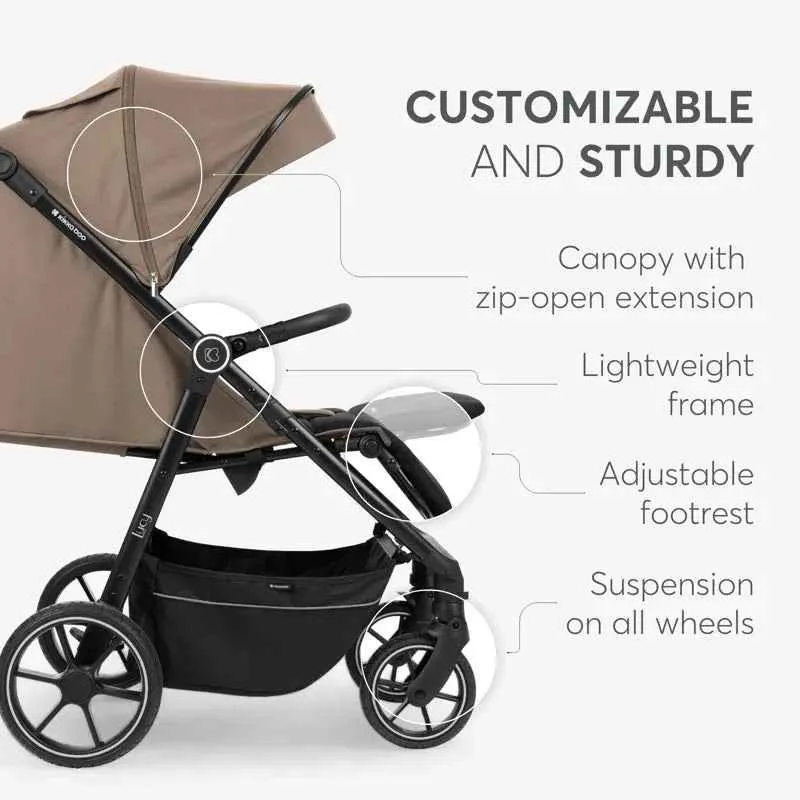 KikkaBoo® Dječja kolica Lucy Beige