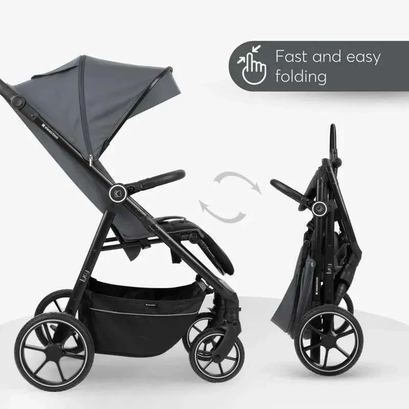 KikkaBoo® Dječja kolica Lucy Grey