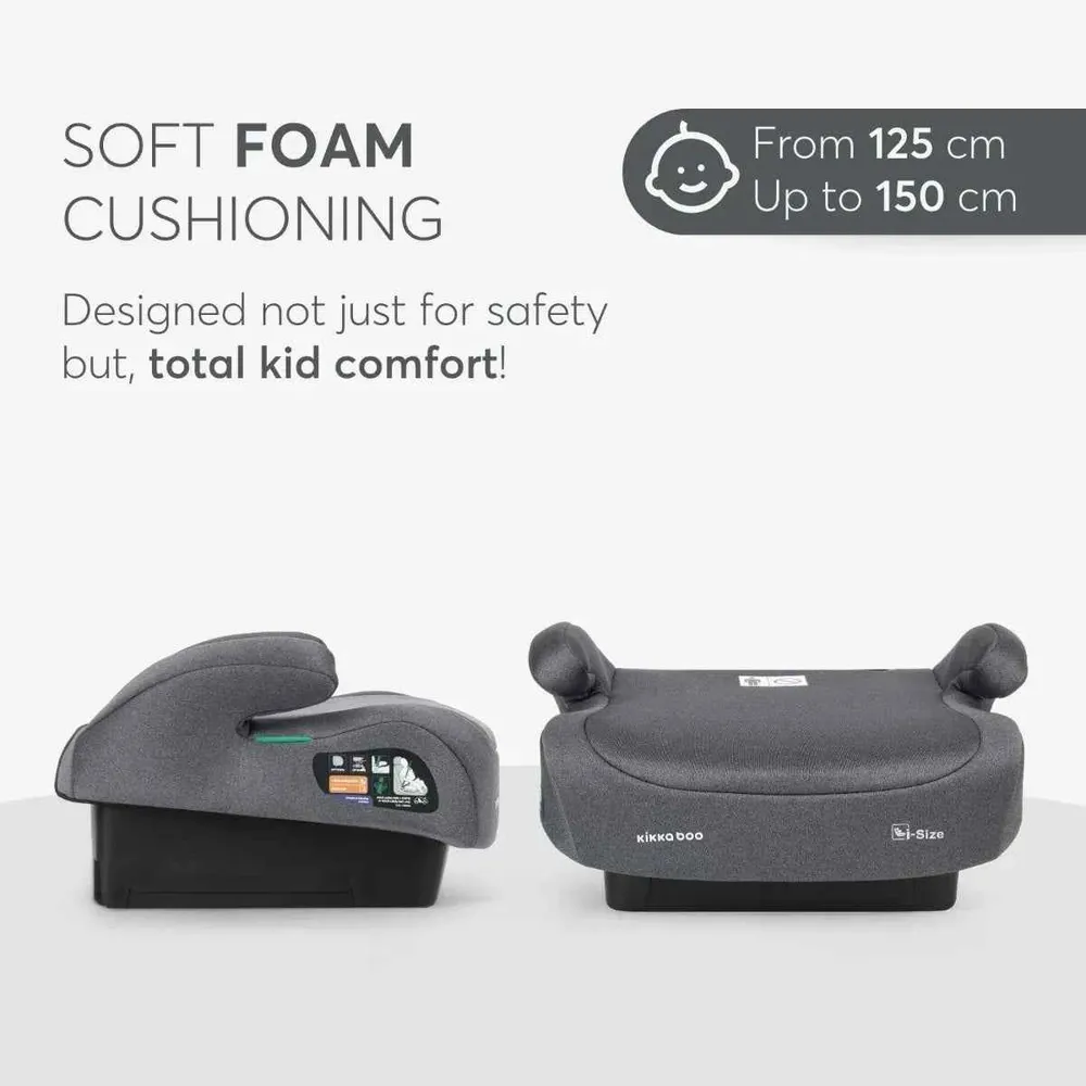 KikkaBoo® dječji jahač i-Go i-SIZE (125-150 cm) Dark Grey