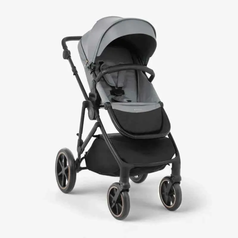 KikkaBoo® Dječji kolica s košarom 2u1 Thea Grey