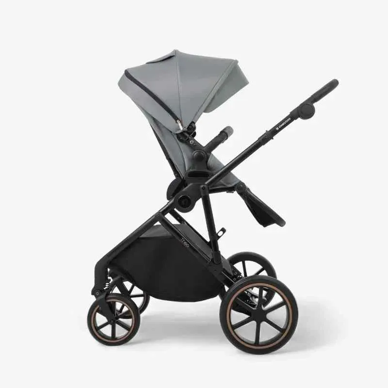 KikkaBoo® Dječji kolica s košarom 2u1 Thea Grey
