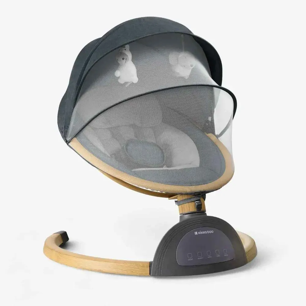 KikkaBoo® Električni ljuljački Ashlee Dark Grey