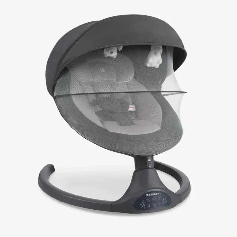 KikkaBoo® Električni ljuljački Codie Dark Grey 2025