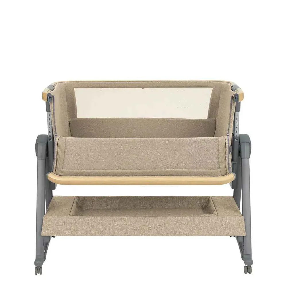 KikkaBoo® Krevetić uz roditeljski krevet Nanna 2 Beige