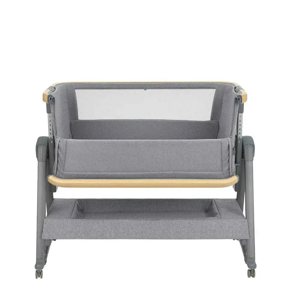 KikkaBoo® Krevetić uz roditeljski krevet Nanna 2 Grey