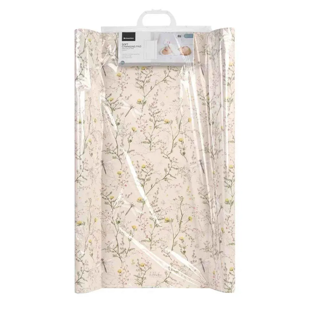 KikkaBoo® Podloga za presvlačenje 80x50cm Secret Garden Beige