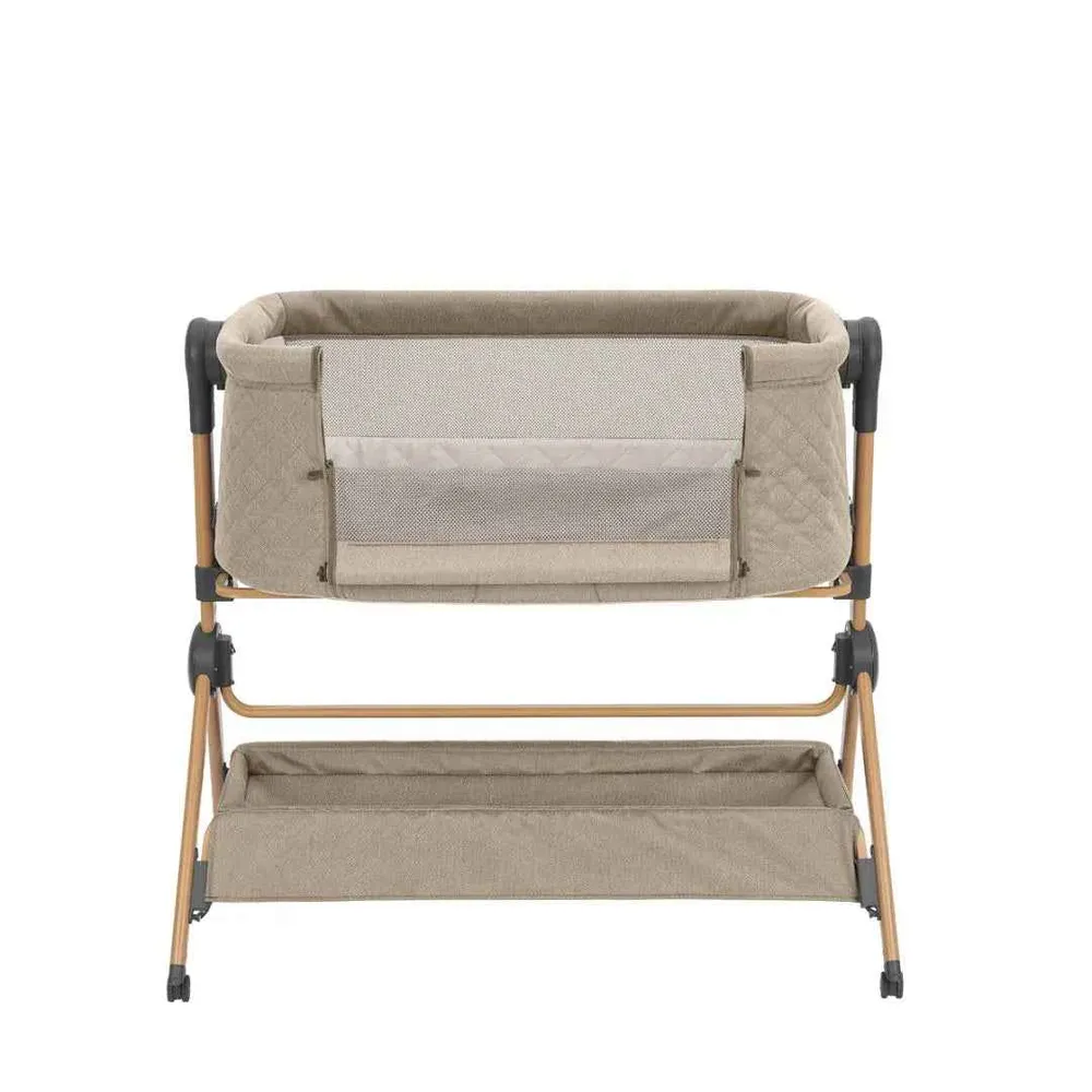 KikkaBoo® Pomoćni krevetić i hranilica 2u1 Sleat Me Beige