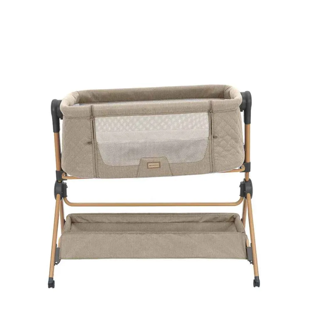 KikkaBoo® Pomoćni krevetić i hranilica 2u1 Sleat Me Beige