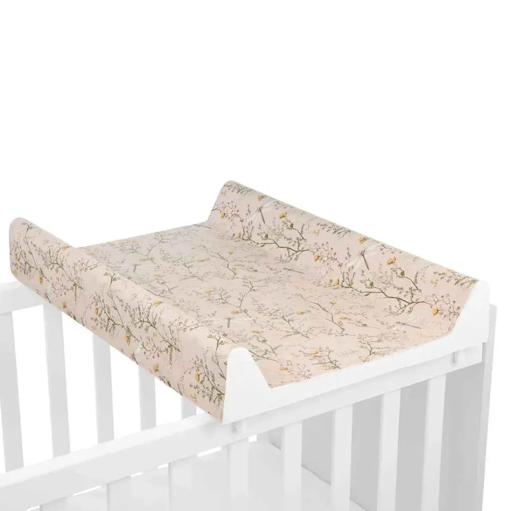 KikkaBoo® Tvrda podloga za prematanje 70х50cm Secret Garden Beige