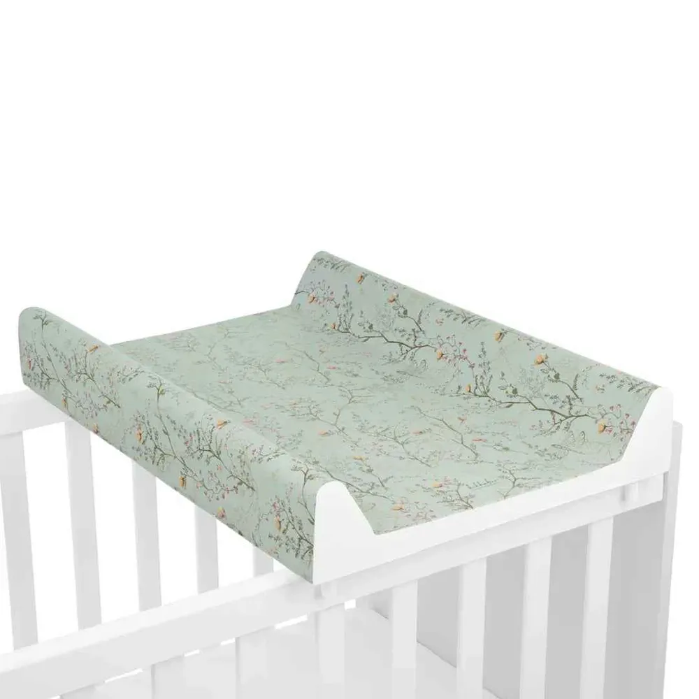 KikkaBoo® Tvrda podloga za prematanje 70х50cm Secret Garden Green