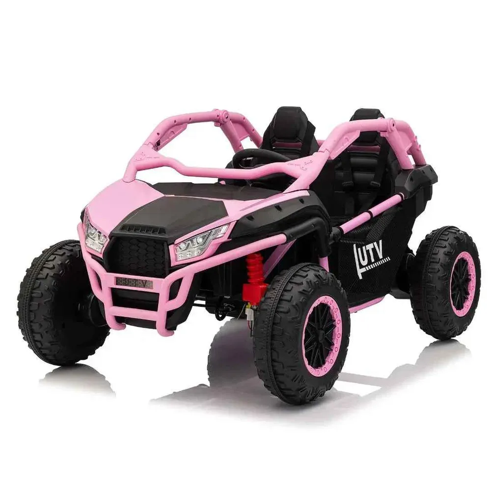 KikkaBoo® Vozilo na akumulator Candy Buggy Pink + 12V/10AH