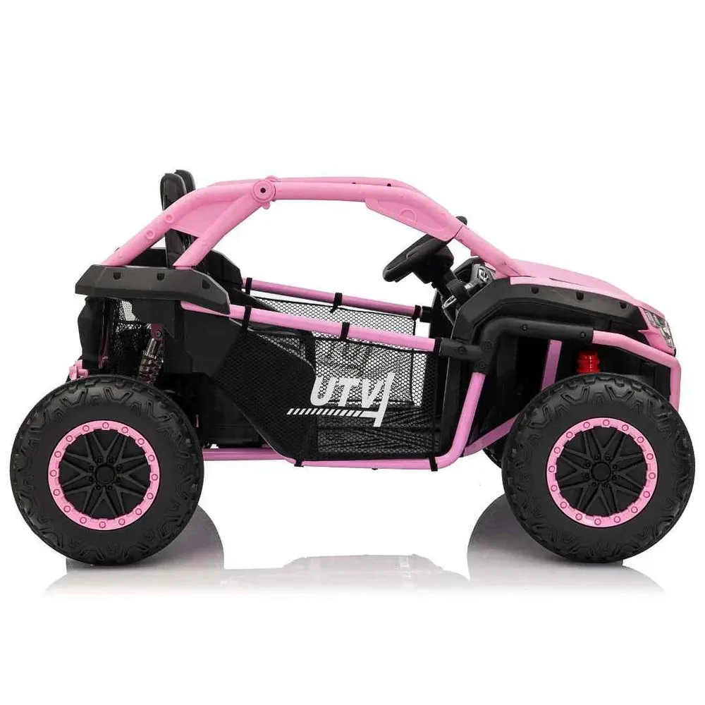 KikkaBoo® Vozilo na akumulator Candy Buggy Pink + 12V/10AH