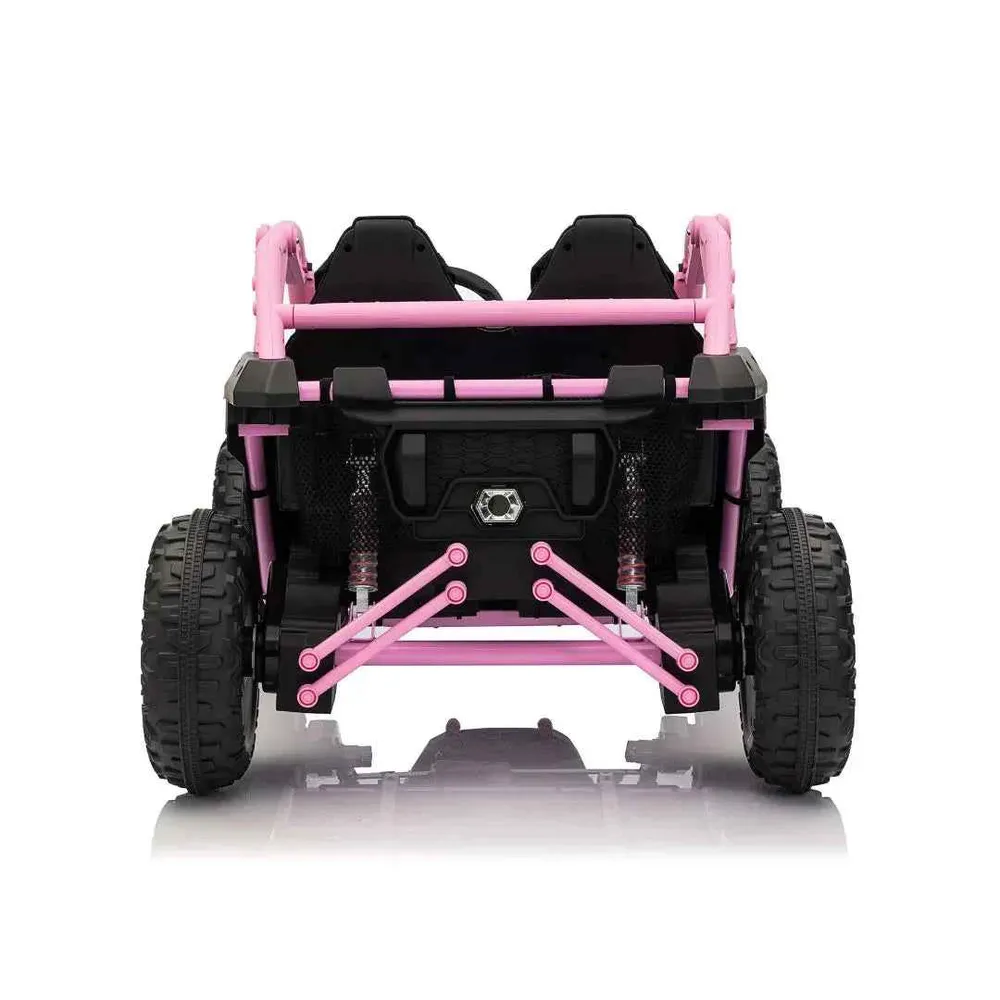 KikkaBoo® Vozilo na akumulator Candy Buggy Pink + 12V/10AH