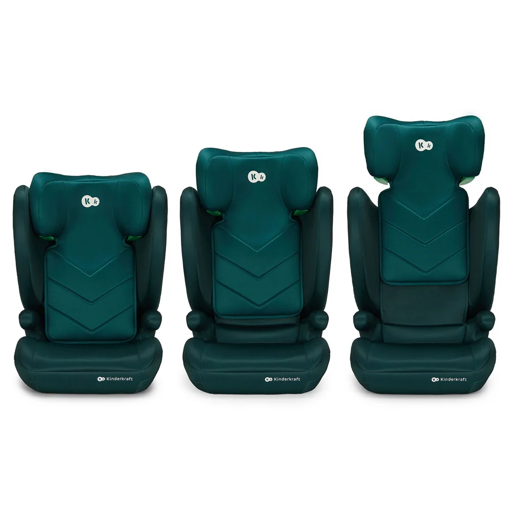 Kinderkraft autosjedalica I-Spark i-Size 15-36 kg (100-150 cm), Green