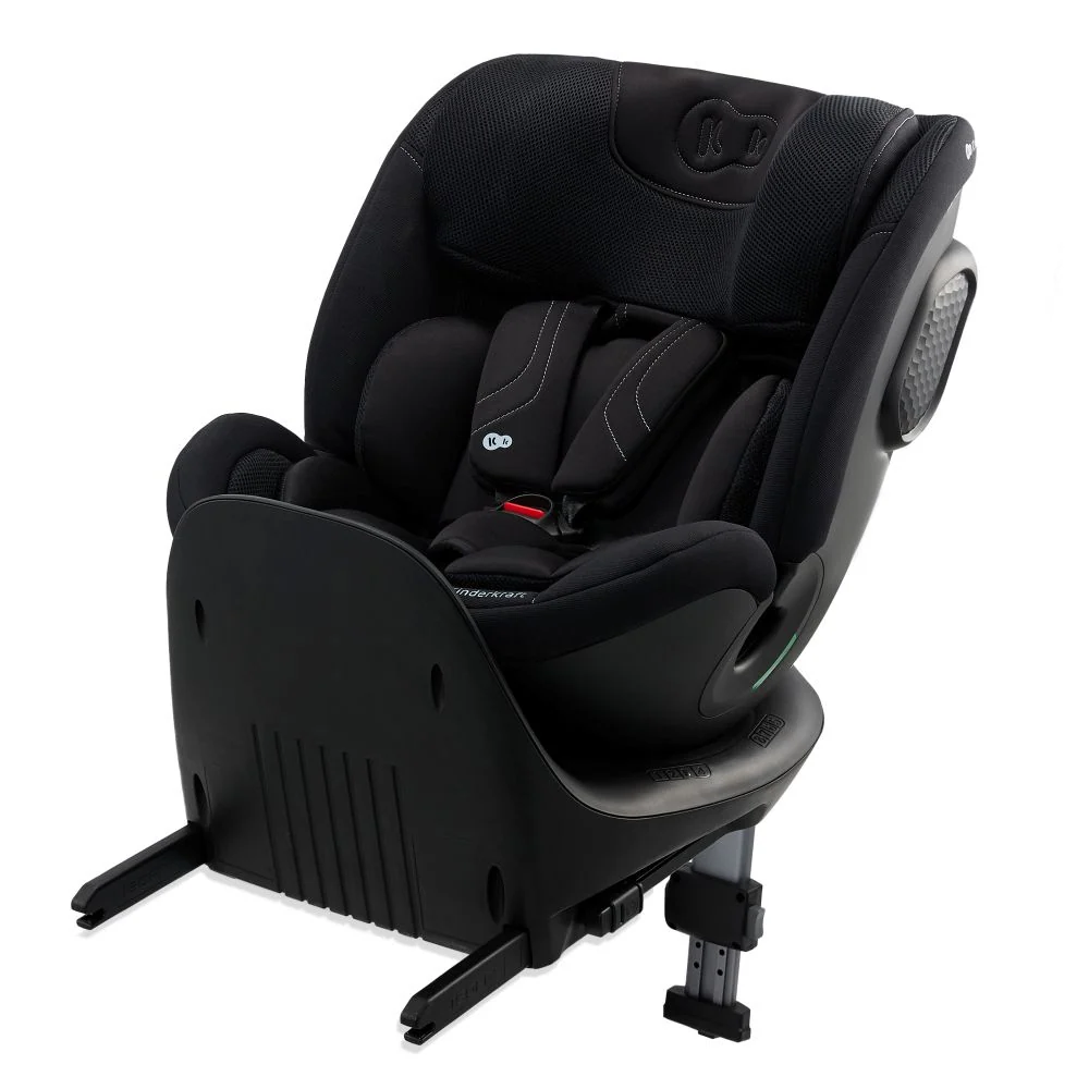Kinderkraft autosjedalica XRIDER 2 i-Size 0-36 kg (40-150 cm) 360, crna