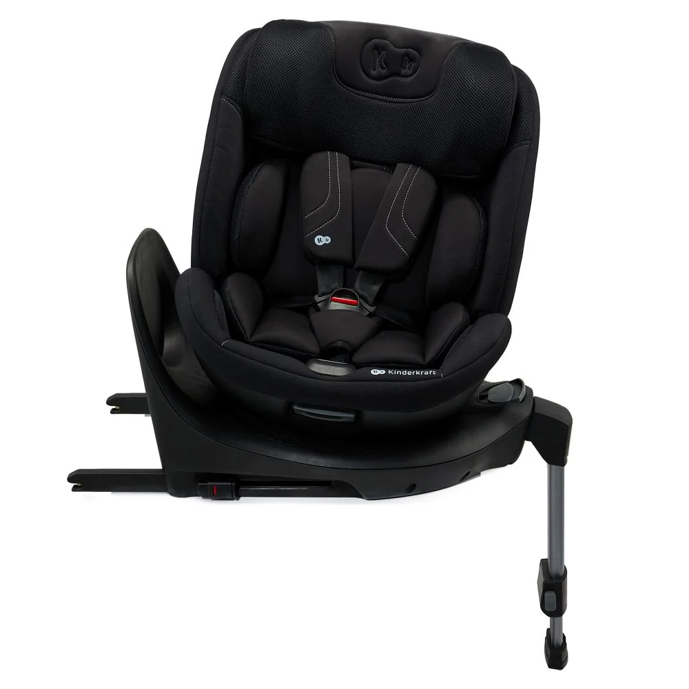 Kinderkraft autosjedalica XRIDER 2 i-Size 0-36 kg (40-150 cm) 360, crna