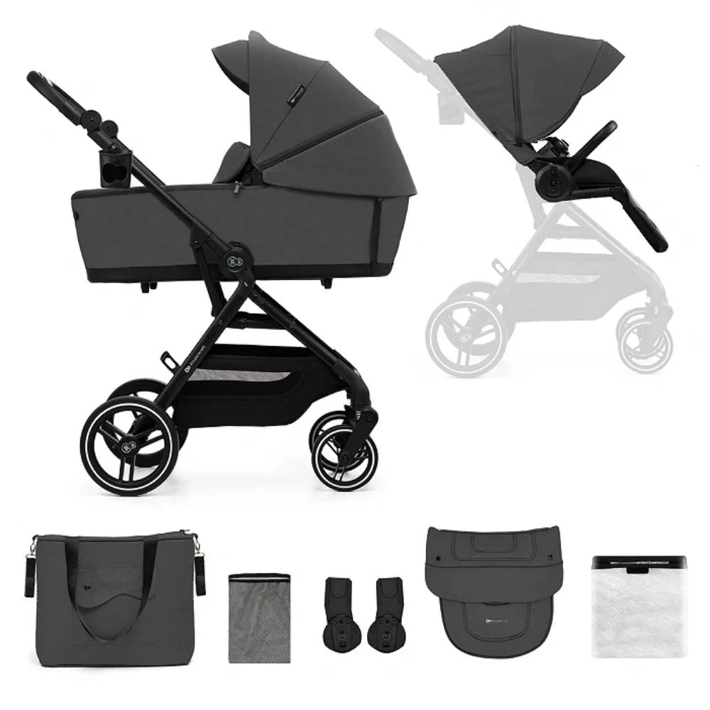 Kinderkraft dječja kolica Yoxi 2u1, Moonlight Grey