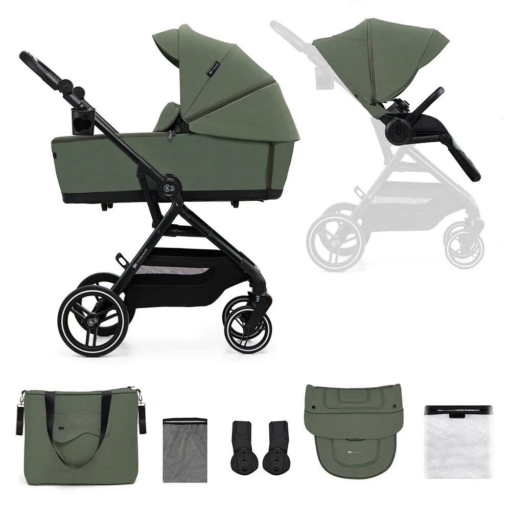 Kinderkraft dječja kolica Yoxi 2u1, Mystic Green