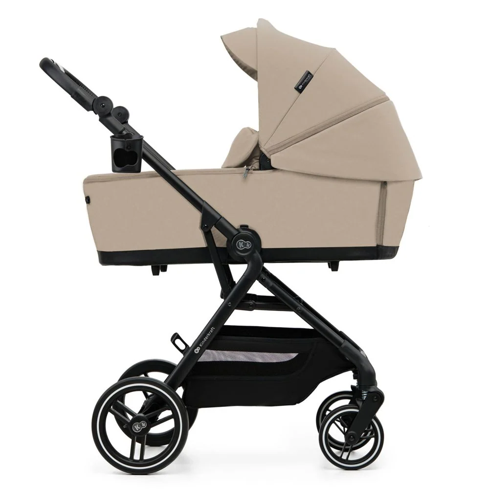 Kinderkraft dječja kolica Yoxi MINK PRO 3u1, Sand Beige
