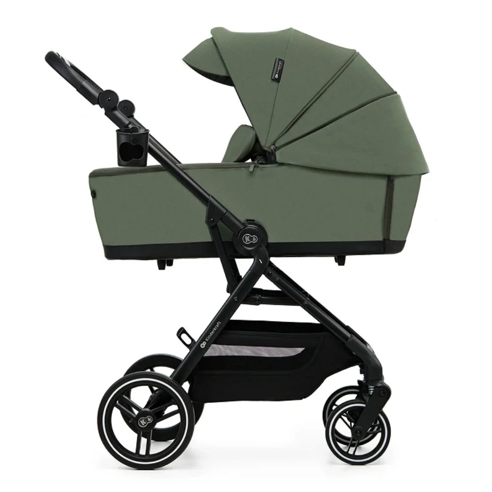Kinderkraft dječja kolica Yoxi MINK PRO 3u1, Mystic Green