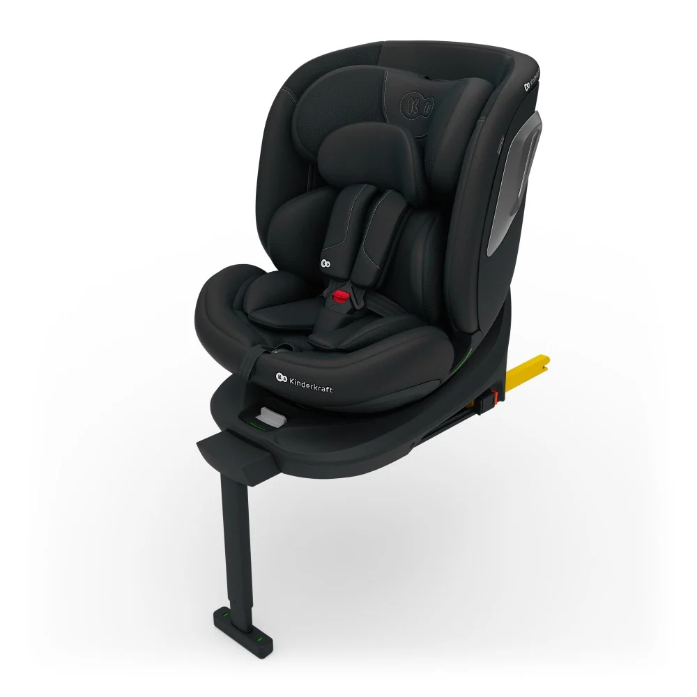 Kinderkraft I-360 2 PLUS i-Size autosjedalica 0-36 kg (40-150 cm), crna