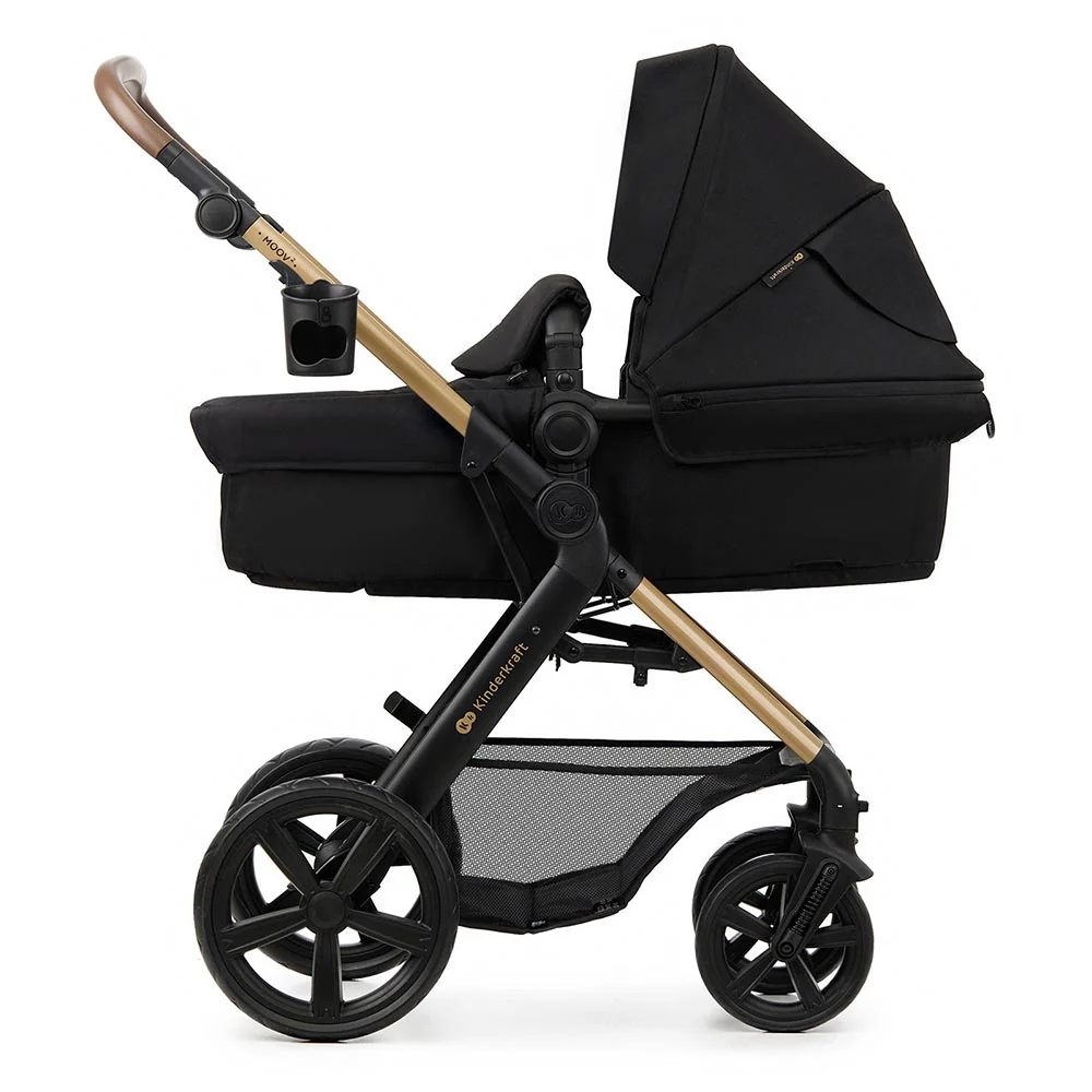 Kinderkraft Kolica Moov 2 3u1 MINK PRO, Pure Black