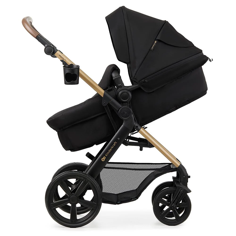 Kinderkraft Kolica Moov 2 3u1 MINK PRO, Pure Black