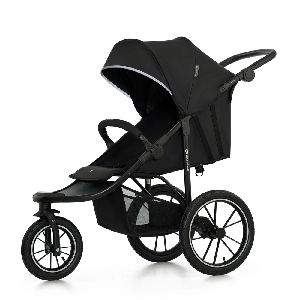 Kinderkraft sportska kolica s tri kotač HELSI 2, Black