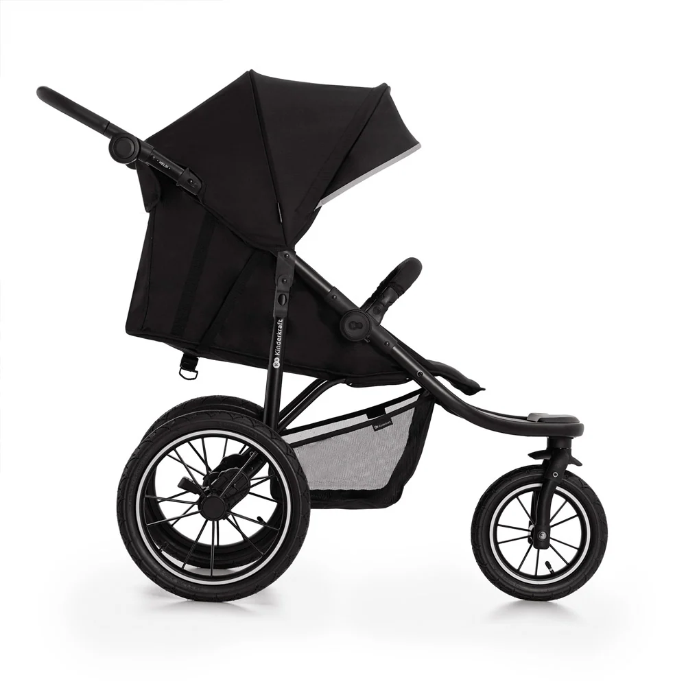 Kinderkraft sportska kolica s tri kotač HELSI 2, Black