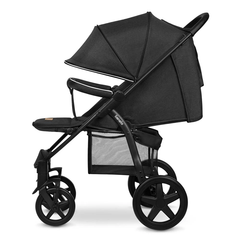 Lionelo Annet Plus sportska kolica, Black Carbon