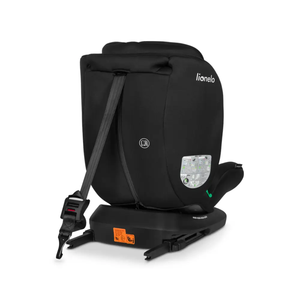 Lionelo autosjedalica Bastiaan i-Size 0-36 kg (40-150 cm) 360, Black Carbon