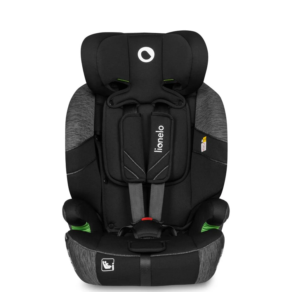 Lionelo autosjedalica Levi One i-Size 9-36 kg (76-150 cm), Black Grey