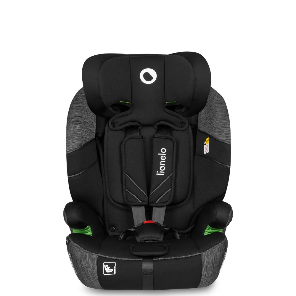 Lionelo autosjedalica Levi One i-Size 9-36 kg (76-150 cm), Black Grey