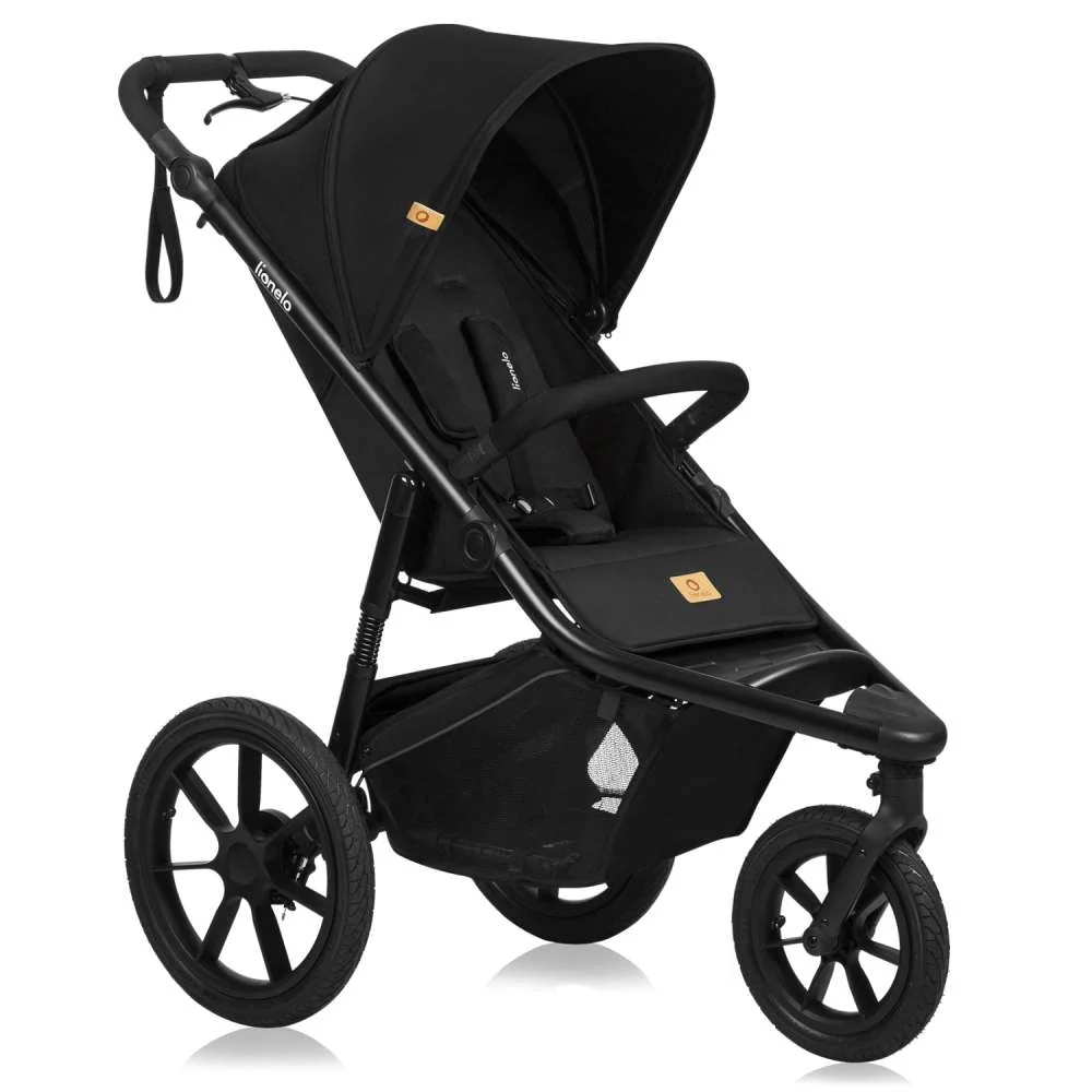 Lionelo Azura sportska kolica s tri kotač, Black Onyx
