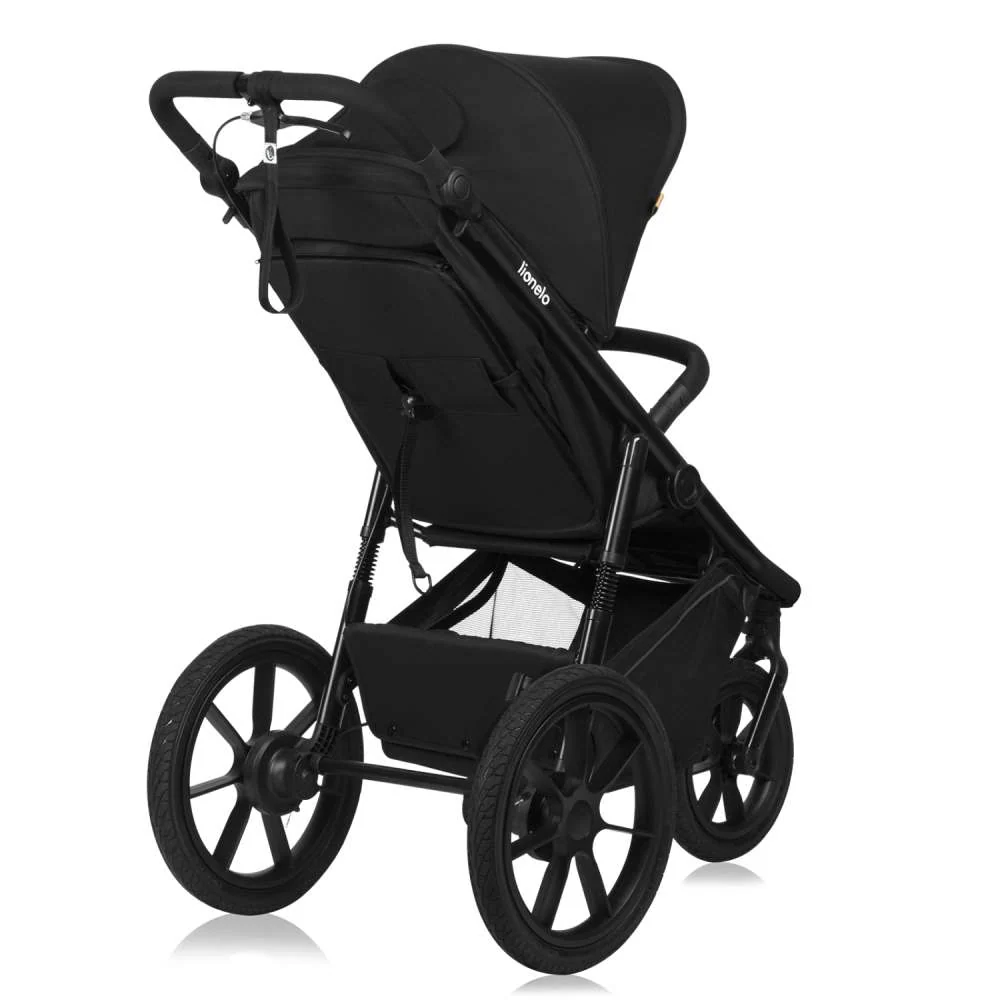 Lionelo Azura sportska kolica s tri kotač, Black Onyx