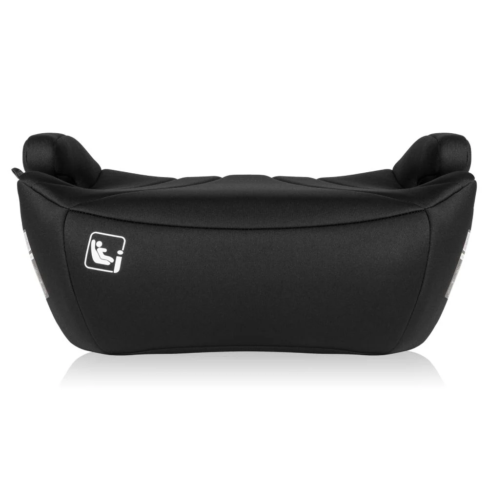 Lionelo Luuk booster/sjedalo za auto i-Size 15-36 kg (125-150 cm), Black